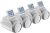Honeywell Evohome HR92 Radiatorthermostaat – 4 stuks